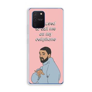CaseCompany Hotline bling: Samsung Galaxy Note 10 Lite Transparant Hoesje
