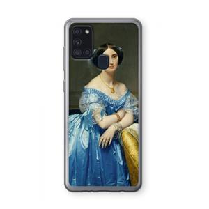 CaseCompany Eleonore: Samsung Galaxy A21s Transparant Hoesje