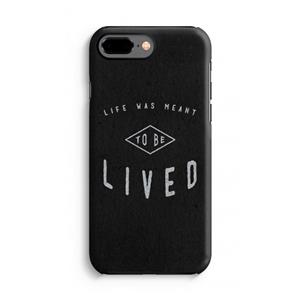 CaseCompany To be lived: iPhone 8 Plus Tough Case
