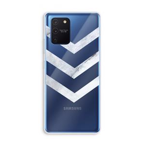 CaseCompany Marmeren pijlen: Samsung Galaxy Note 10 Lite Transparant Hoesje