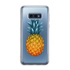 CaseCompany Grote ananas: Samsung Galaxy S10e Transparant Hoesje