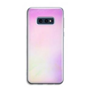 CaseCompany Flow mist pastel: Samsung Galaxy S10e Transparant Hoesje