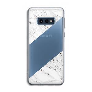 CaseCompany Biggest stripe: Samsung Galaxy S10e Transparant Hoesje