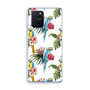 CaseCompany Kleurrijke papegaaien: Samsung Galaxy Note 10 Lite Transparant Hoesje