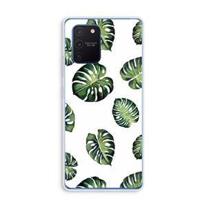 CaseCompany Tropische bladeren: Samsung Galaxy Note 10 Lite Transparant Hoesje