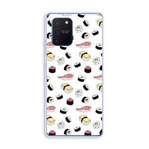 CaseCompany Sushi time: Samsung Galaxy Note 10 Lite Transparant Hoesje