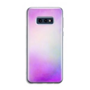 CaseCompany Clouds pastel: Samsung Galaxy S10e Transparant Hoesje