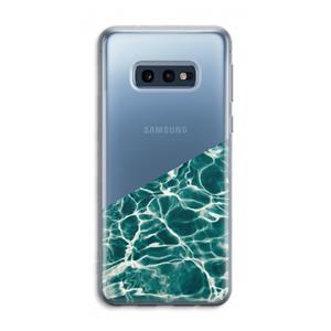 CaseCompany Weerkaatsing water: Samsung Galaxy S10e Transparant Hoesje