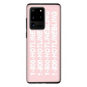 CaseCompany Hotline bling pink: Samsung Galaxy S20 Ultra Tough Case