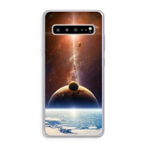 CaseCompany Omicron 2019: Samsung Galaxy S10 5G Transparant Hoesje