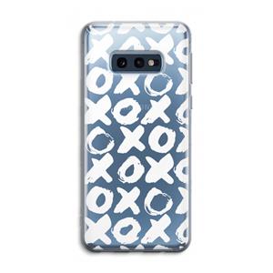 CaseCompany XOXO: Samsung Galaxy S10e Transparant Hoesje