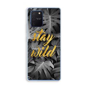 CaseCompany Stay wild: Samsung Galaxy Note 10 Lite Transparant Hoesje