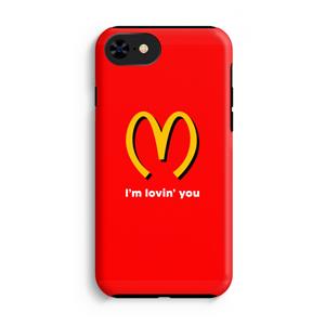 CaseCompany I'm lovin' you: iPhone SE 2020 Tough Case