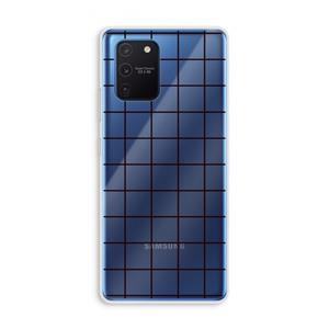 CaseCompany Rooster: Samsung Galaxy Note 10 Lite Transparant Hoesje
