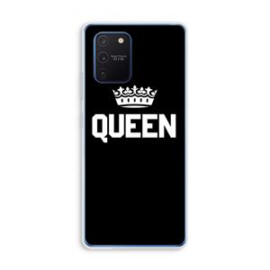 CaseCompany Queen zwart: Samsung Galaxy Note 10 Lite Transparant Hoesje