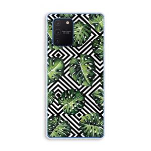 CaseCompany Geometrische jungle: Samsung Galaxy Note 10 Lite Transparant Hoesje