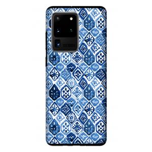 CaseCompany Blauw motief: Samsung Galaxy S20 Ultra Tough Case