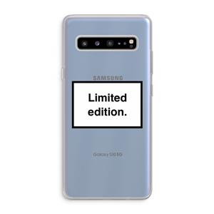 CaseCompany Limited edition: Samsung Galaxy S10 5G Transparant Hoesje