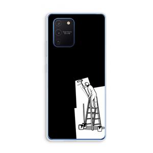 CaseCompany Musketon Painter: Samsung Galaxy Note 10 Lite Transparant Hoesje