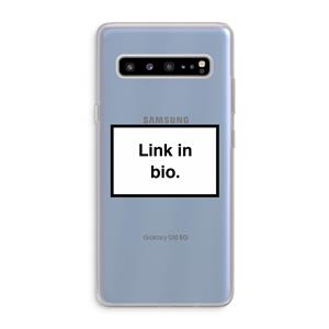 CaseCompany Link in bio: Samsung Galaxy S10 5G Transparant Hoesje