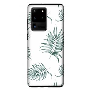 CaseCompany Simple leaves: Samsung Galaxy S20 Ultra Tough Case