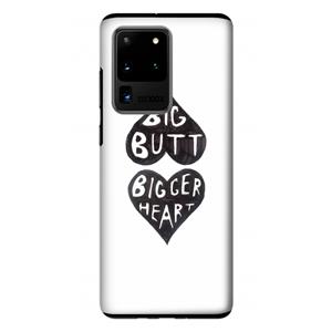 CaseCompany Big butt bigger heart: Samsung Galaxy S20 Ultra Tough Case