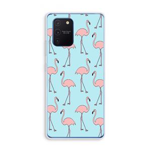 CaseCompany Anything Flamingoes: Samsung Galaxy Note 10 Lite Transparant Hoesje