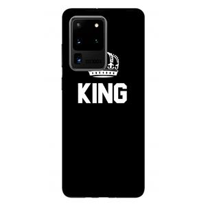 CaseCompany King zwart: Samsung Galaxy S20 Ultra Tough Case