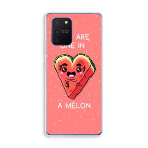CaseCompany One In A Melon: Samsung Galaxy Note 10 Lite Transparant Hoesje