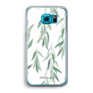 CaseCompany Branch up your life: Samsung Galaxy S6 Transparant Hoesje