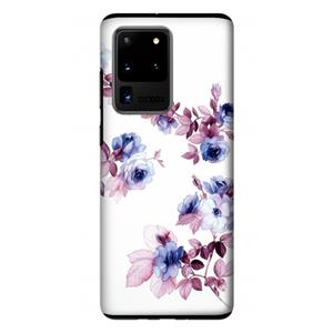 CaseCompany Waterverf bloemen: Samsung Galaxy S20 Ultra Tough Case