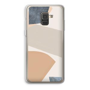 CaseCompany Formo: Samsung Galaxy A8 (2018) Transparant Hoesje