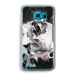 CaseCompany Camouflage de sommeil: Samsung Galaxy S6 Transparant Hoesje