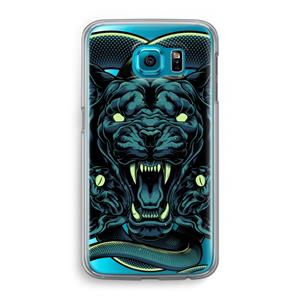 CaseCompany Cougar and Vipers: Samsung Galaxy S6 Transparant Hoesje