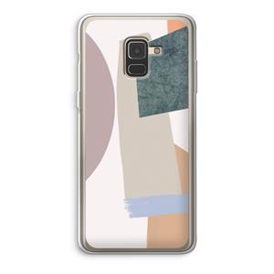 CaseCompany Lindo: Samsung Galaxy A8 (2018) Transparant Hoesje