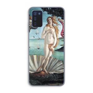 CaseCompany Birth Of Venus: Samsung Galaxy A03s Transparant Hoesje