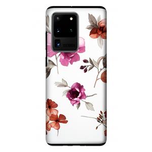 CaseCompany Geschilderde bloemen: Samsung Galaxy S20 Ultra Tough Case