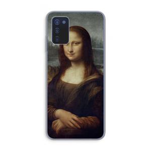 CaseCompany Mona Lisa: Samsung Galaxy A03s Transparant Hoesje