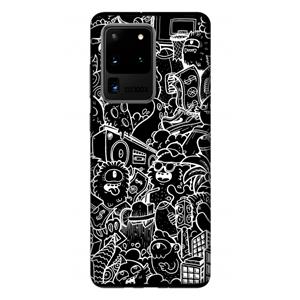 CaseCompany Vexx Black City : Samsung Galaxy S20 Ultra Tough Case