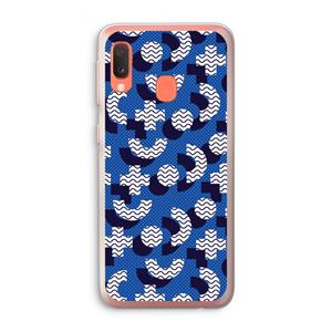 CaseCompany 8-bit N°5: Samsung Galaxy A20e Transparant Hoesje