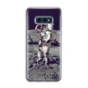 CaseCompany Spaceman: Samsung Galaxy S10e Transparant Hoesje