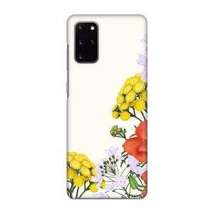 CaseCompany Wilde bloemen: Volledig geprint Samsung Galaxy S20 Plus Hoesje