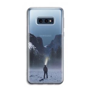 CaseCompany Wanderlust: Samsung Galaxy S10e Transparant Hoesje