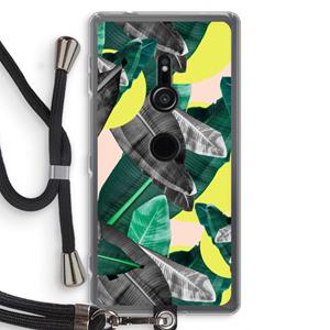 CaseCompany Fantasie jungle: Sony Xperia XZ2 Transparant Hoesje met koord