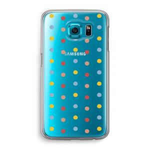 CaseCompany Bollen: Samsung Galaxy S6 Transparant Hoesje