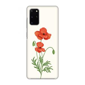 CaseCompany Red poppy: Volledig geprint Samsung Galaxy S20 Plus Hoesje