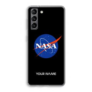 CaseCompany NASA: Samsung Galaxy S21 Transparant Hoesje