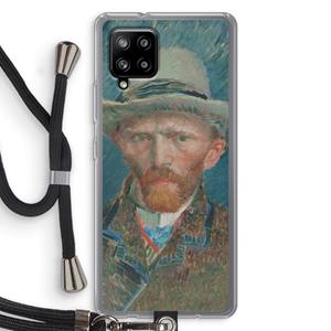 CaseCompany Van Gogh: Samsung Galaxy A42 5G Transparant Hoesje met koord