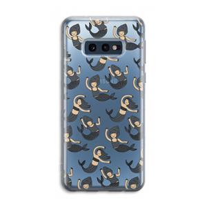 CaseCompany Zeemeermin: Samsung Galaxy S10e Transparant Hoesje