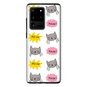 CaseCompany Meow: Samsung Galaxy S20 Ultra Tough Case